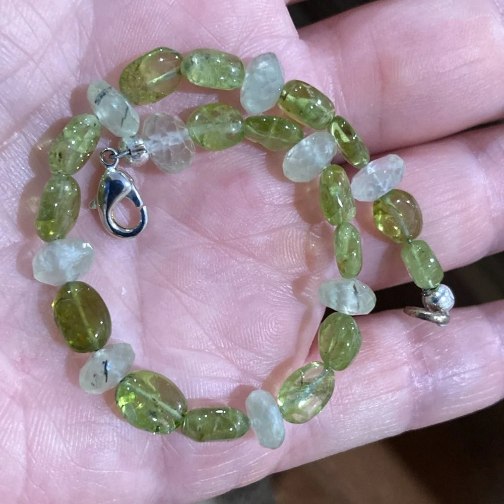 Rough Peridot and - Picture 10 of 10
